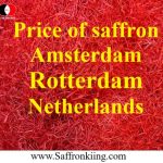 قیمت زعفران در آمستردام