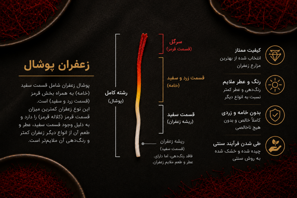 زعفران پوشال